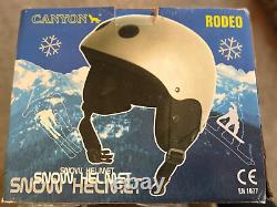 Canyon Rodeo ski helmet SKH501 Snow Helment Skiing Snowboarding new in box XS