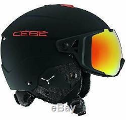 Cébé Element Visor Ski Helmet Matt Black And Red 56 59 cm