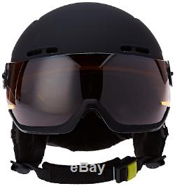 Cébé Men's Fireball Helmet Ski Helmets, Black (Noir), 53-58 cm