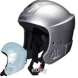 Clearance 4 Sinner RODEO Child Youth Ski Helmet Silver Cheap Job Lot Clearance