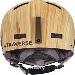 Cycling Traverse Sports Dirus Convertible Ski & Snowboard/Bike & Helmet Bamboo
