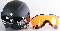 Dainese Men's Ski Helmet Snowboard Helmet V-Vision 2 Grey / BLACK XS 54 cm-56 CM