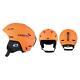 Dirty Dog Men's Meteor Ski Helmet Orange / Black