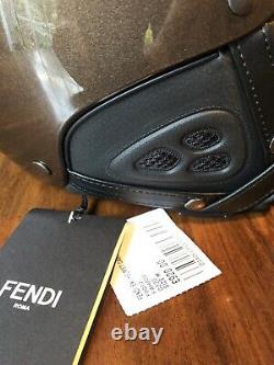 FENDI FF-stripe ski helmet Size M