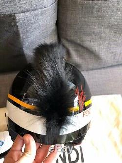 FENDI Men's Ski Helmet Karl Lagerfeld Prorace Size L-XL 59-61cm 550g