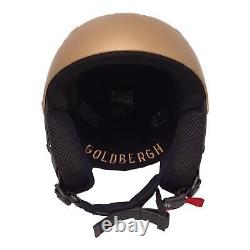 GOLDBERGH Ladies Metallic Gold Khloe Ski Snowboard Helmet S/M RRP280 NEW