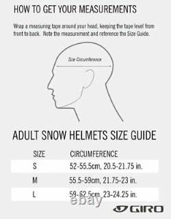 Giro Range MIPS Mens Helmet Ski Snowboard Snow Matte Blue 52-55.5cm NEW RRP£250