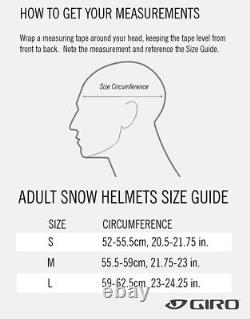 Giro Trig MIPS Ski & Snowboard Helmet Mat Black Adult Small 52-55.5 cm Brand New