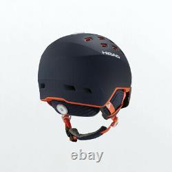 HEAD Rachel Blue/Salmon M-L Ski Snowboard Visor Helmet HS20
