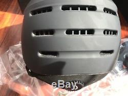 Head Knight Ski Helmet Integrated Visor. Black. SizeM-L. NWT