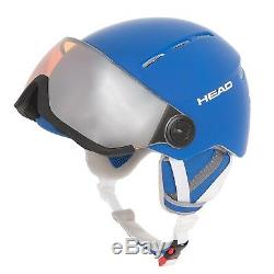 Head Knight Ski Helmet Integrated Visor. Blue. SizeXL-XXL. NWT