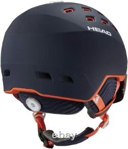 Head Rachel Visor Womens Ski + Snowboard Helmet Salmon Blue XS-S 52-55cm