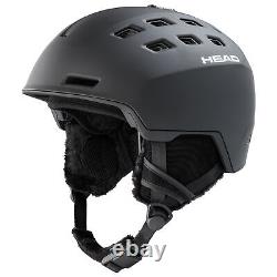 Head Rev Black Ski & Snowboard Helmet 323611