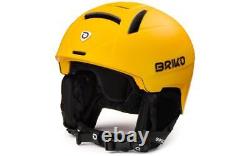 Helmet Briko Canyon Yellow Mustard Snowboard Skiing Measure M/L