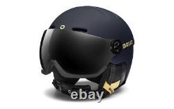 Helmet Briko Skiing Snowboard Teide Visor 261121W A0H Blue (Size M)