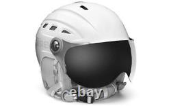 Helmet Briko Skiing Snowboard Zante Visor 21116Ww 918 White (Size M)