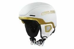 Helmet Women's Skiing Snowboard Salice Eagle Color White/Gold SIZE XS (52/56)