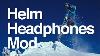 How To Mod Headphones Into A Snowboard Helmet