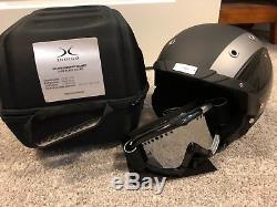 Indigo Ski Helmet Large 58-62cm with matching goggles