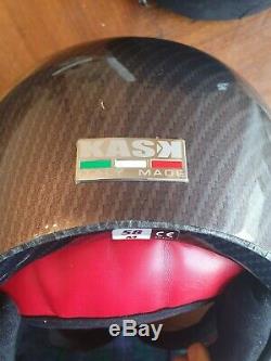 KASK Elite Pro Carbon Ski Helmet NEW 58 M with KASK Super Plasma V2 Visor