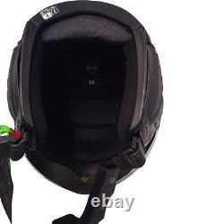 KASK Men's Black Piuma R Chrome Visor Ski Snowboard Helmet Size 56/S NEW