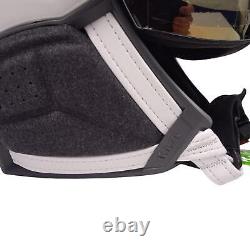 KASK Men's White Piuma R Chrome Visor Ski Snowboard Helmet Size 58/M NEW