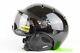 Kask Helmet Style Snowboard Ski Piuma Goggles Black Silver Small 55-56 Cm New