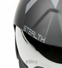 Kask Steath Black Matt Ski Helmet SHE00053.801 Size 60 L