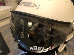 Kask Visor shadow Ski Helmet White Size L/59cm
