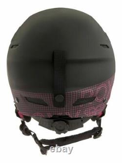 Ladies Youth Roxy Ski Snowboarding Helmet True Black/Pink 54cm
