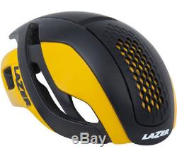 Lazer Rennrad Helm Bullet Black Yellow L