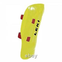 Leki Worldcup Pro Shin Guard Ski Racing Guards Yellow