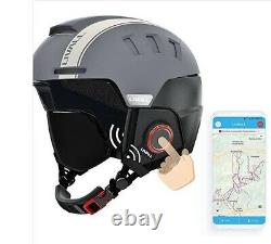 Livall RS1 Skihelm Snowboard Blueetooth Telefon Mikro App SOS GPS M L XL NP159