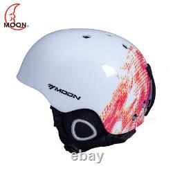 MOON Winter Skiing Helmet 52-64cm Snowboard Skateboard Snow Sports Safty Helmets
