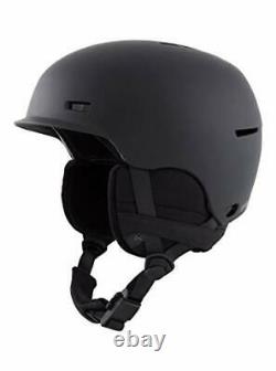 Men's Highwire Durable Ski/Snowboard Helmet with Brim X-Large Black