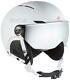 New Bolle Juliet Visor Ski Snow Helmet Soft White Nordic Lemon Visor 54-58cm