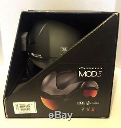 NEW! Large Oakley MOD5 MIPS Snow Helmet Matte Black 99430MP-02K NIB