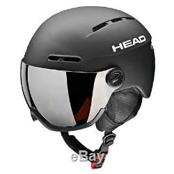 Neu Head Knight Helmet Black Skihelm Schwarz (324107) Modell 2017 / 2018