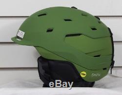 New 2018 Smith Quantum MIPS Snowboard Helmet Adult Medium Matte Olive