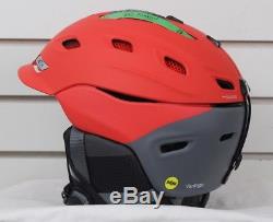 New 2018 Smith Vantage MIPS Ski Snowboard Helmet Adult Medium Matte Fire Split
