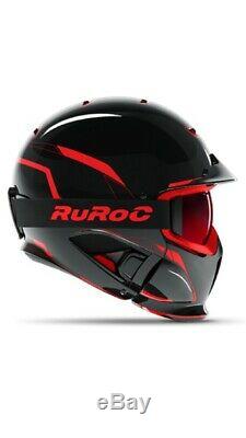 New! 2019 Ruroc Rg1-dx Chaos Inferno Helmet M/l