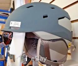 New 2019 Smith Winter Helmet Quantum MIPS Matte White Charcoal Size S 51 55 cm
