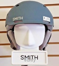 New 2019 Smith Winter Helmet Quantum MIPS Matte White Charcoal Size S 51 55 cm