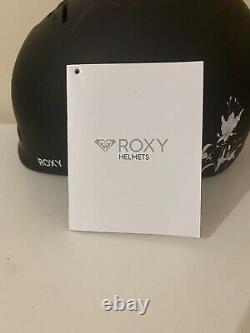 New Ladies Youth Roxy Ski Snowboarding Helmet True Black/Pink 54cm