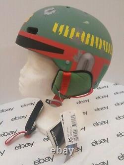 New NWT Burton Anon Rime Boba Fett Sz M Snowboard Ski Helmet Star Wars Yoda