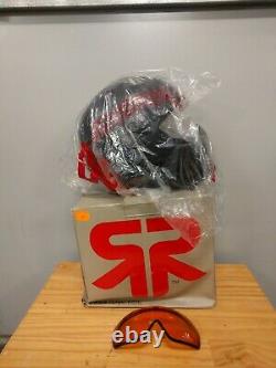 New Ruroc Black Helmet Skiing Snowboarding Size 55-57 Small