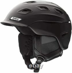 New Smith Vantage Asian Fit Ski Snowboard Helmet Adult Large 63-67cm Matte Black