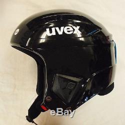 New Uvex Race + Plus Ski & Snowboard Racing Helmet Black Pink 51-52 Fis Approved