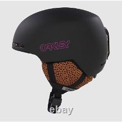 Oakley Helmets mod1 Black Ultra Purple Cheetah Helmet New Snowboard Ski S M L