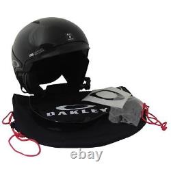 Oakley MOD3 2017 Mens Size S Small Snowboarding Helmet Polished Black Ski Snow